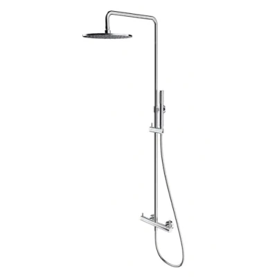 Afbeelding van OMNIRES Y Doucheset met kraan, diameter 25 cm, chroom Y1244MCR