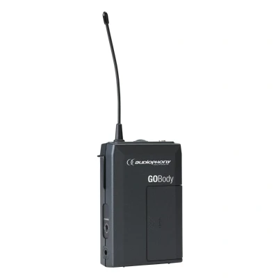 Afbeelding van Audiophony GO Body F5 UHF bodypack zender met 16 frequenties zonder microfoon 500MHz