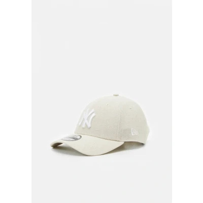 Afbeelding van New Era heren Pet in linnenblend met York Yankees borduring