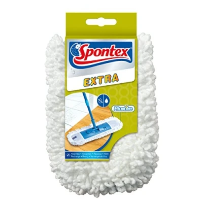 Afbeelding van Spontex Extra overtrek, 1 stuk vervanging voor vloerwisser (1 stuk)