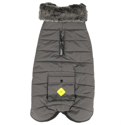 Afbeelding van Dgs Hemlock Puffy Jas Hondenkleding 30 cm Grijs 12