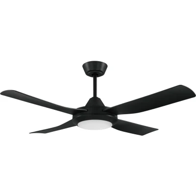 Afbeelding van EGLO Bondi 1 Plafondlamp met ventilator 122cm Zwart 3 standen
