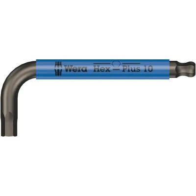 Afbeelding van Wera 05022677001 Stiftsleutel Multicolour Hex Plus 10 x 125mm 950 SPKS