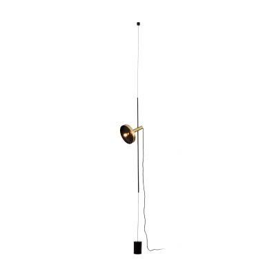 Afbeelding van Faro Whizz spanlamp goud/messing vloer / plafond spot