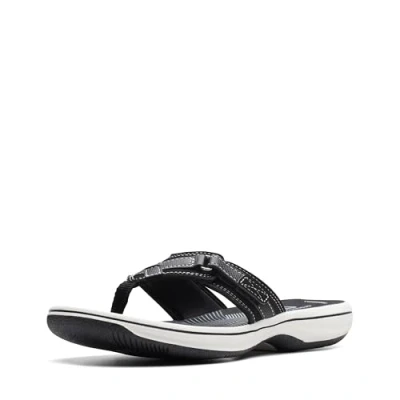 Afbeelding van Clarks Vrouwen Breeze Zee, Zwart Synthetisch, 42 EU