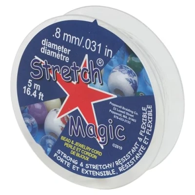 Afbeelding van Pepperbell Stretch 0,8 mm Magic Bead en sieradenkoord, 5 m