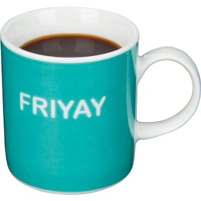 Afbeelding van KitchenCraft Espresso Kopje, Friyay, 80 ml
