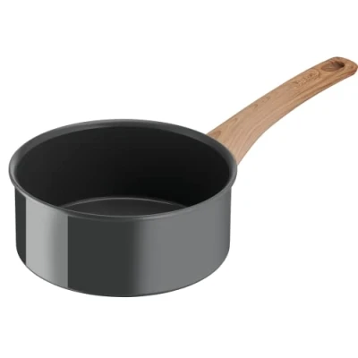 Afbeelding van Tefal Renew, steelpan 18 cm, keramische antiaanbaklaag, milieuvriendelijk, gerecycled, gezond koken, thermo signaal, veilig gebruiksvoorwerp, gemaakt in Frankrijk, voor alle warmtebronnen, inclusief