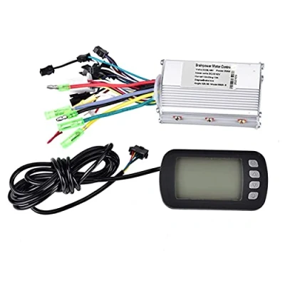 Afbeelding van Keenso Borstelloze motorcontroller voor e bike, 36 V/48 V, 350 W, met omgekeerd display + LCD