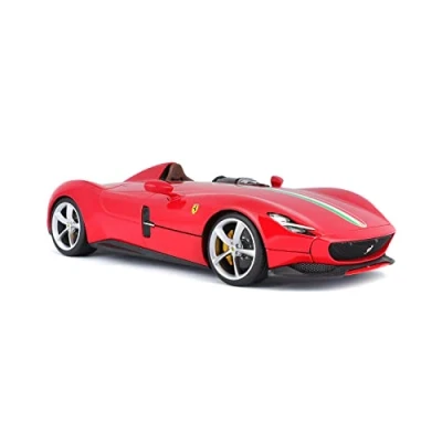 Afbeelding van Bburago B18 16909 Ferrari Signature Monza SP 1 Super Car Cheong 1:18, Rood
