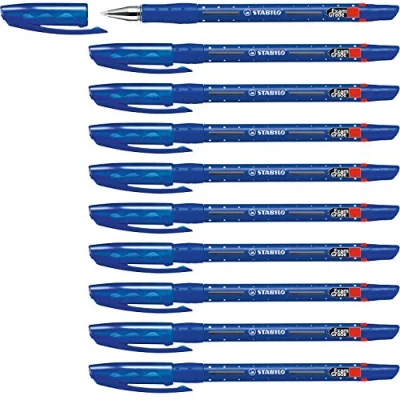 Afbeelding van Balpen STABILO Exam Grade 10 stuks blauw