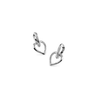 Afbeelding van Guess MON Amour Oorbellen, Dames, Maat: One Size, Silber