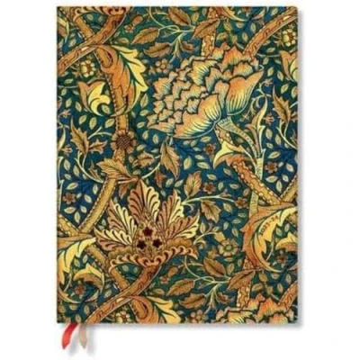 Afbeelding van Agenda 18mnd 23 24 Paperblanks Morris Windrush Ultra 7dg vert