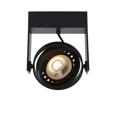 Afbeelding van Lucide GRIFFON Plafondspot LED Dim to warm GU10 1x12W Zwart