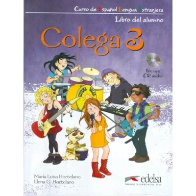 Afbeelding van COLEGA 3 alumno + ejercicios CD AUDIO: Libro del CD+ Cuaderno de (pack) 3: Vol.