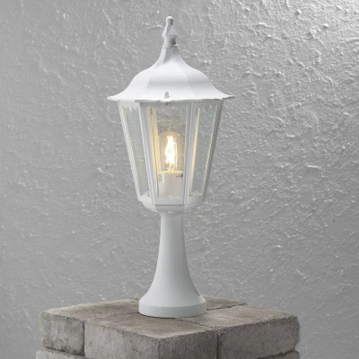 Afbeelding van Konstsmide 7214 250 Firenze Staande buitenlamp Spaarlamp E27 100 W Wit