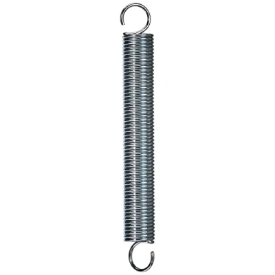 Afbeelding van Chapuis, Set van 1 stuk spanveer met haken, verzinkte stalen veer, veer dubbele haak, spiraaltrekveer, draaddiameter 2,2 mm lengte 170
