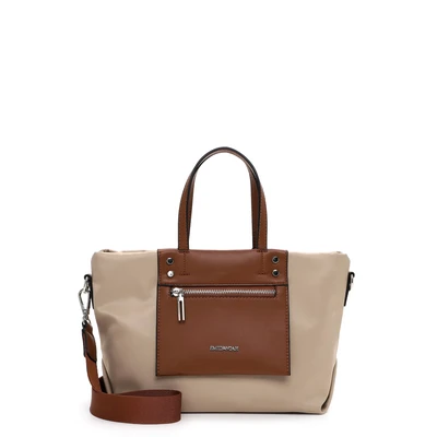 Afbeelding van Emily &amp; Noah Elaura Handtas, Dames, Maat: One Size, Taupe