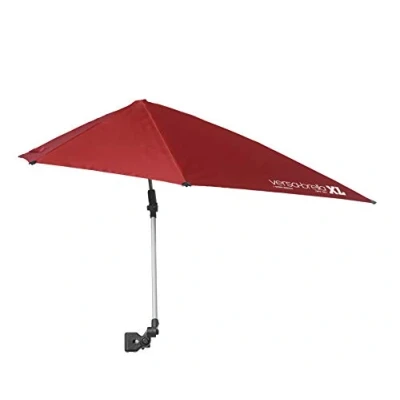 Afbeelding van Sport Brella Versa SPF 50+ Verstelbare Paraplu met Universele Klem, XL, Firebrick Rood