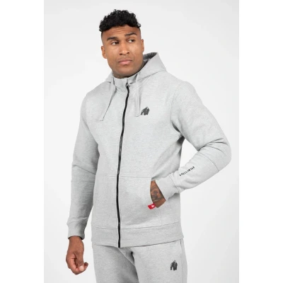 Afbeelding van Gorilla Wear Leon Zipped Hoodie Grijs XL