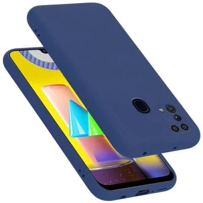 Afbeelding van Cadorabo Hoesje geschikt voor Samsung Galaxy M31 in LIQUID BLAUW Beschermhoes gemaakt van flexibel TPU silicone Case Cover