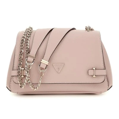 Afbeelding van GUESS Schoudertas Rosalba Convertible Xbody Flap Bag Rose Roze