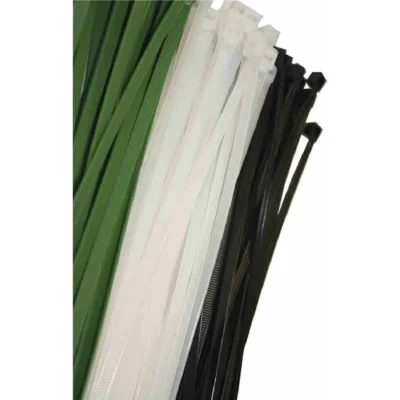 Afbeelding van Nylon kabelbinders EDM 250 x 4,8 mm Zwart 100 Stuks