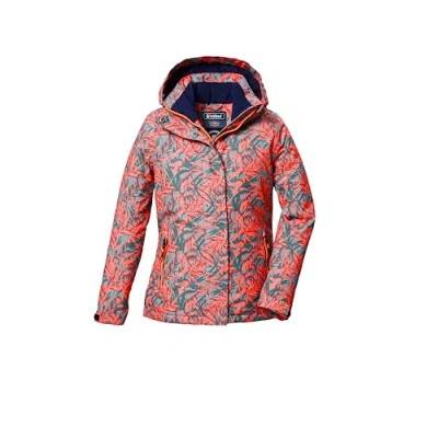 Afbeelding van killtec meisjes Functioneel jack/outdoorjack met capuchon en sneeuwvanger KOW 355 GRLS JCKT, light moss, 140, 42147 000