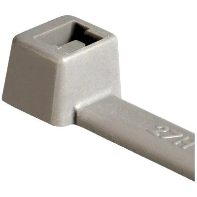 Afbeelding van HellermannTyton 111 00819 T120R(E) PA46 GY (100) Kabelbinder 387 mm 7.60 Grijs 100 stuk(s)