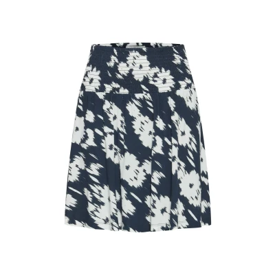 Afbeelding van ICHI LISA Alijn rok, Dames, Maat: Medium, Total eclipse flower print