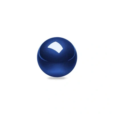 Afbeelding van Perixx PERIPRO 303GB kleine trackbal, 34mm reservebal voor Perimice en M570, Elecom, Kensington, glanzend blauw