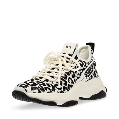 Afbeelding van Steve Madden Women&#039;s Maxima Sneaker, Leopard, 7.5