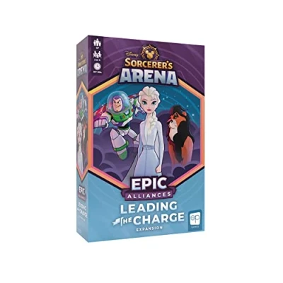 Afbeelding van Disney Sorcerer’s Arena: Epic Alliances Leading the Charge Expansion Featuring Buzz Lightyear, Scar, and Elsa Officially Licensed Strategy &amp; Family Board Game