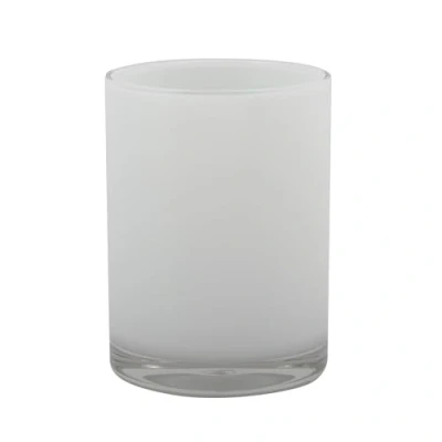 Afbeelding van MSV Badkamer drinkbeker Aveiro PS kunststof wit 7 x 9 cm Tandenborstelhouders