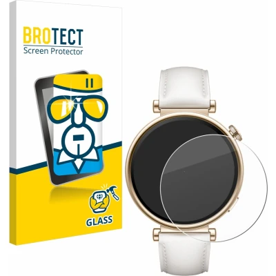 Afbeelding van BROTECT Gehard glazen schermbeschermer, Smartwatch beschermfolie, Transparant
