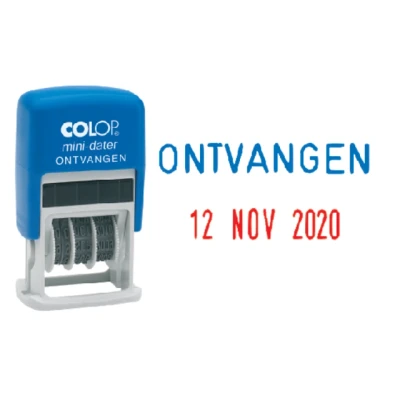 Afbeelding van Woord datumstempel Colop S160O ontvangen