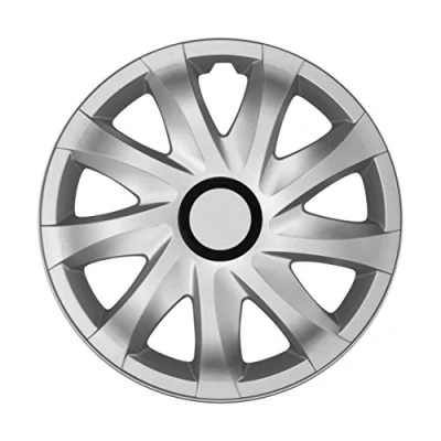 Afbeelding van NRM wieldoppen 14&quot; zilver set van 4 stuks ABS / Duurzaam Resistant