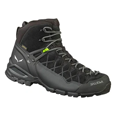 Afbeelding van Salewa Heren MS Alp Trainer Mid Gore TEX Wandelschoenen, Black/Black, 36.5 EU
