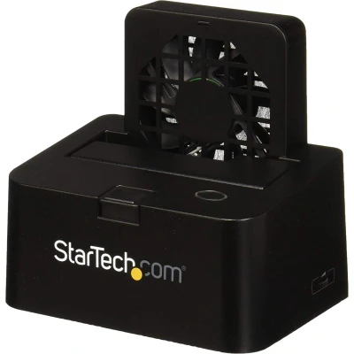 Afbeelding van StarTech.com SDOCKU33EF basisstation voor opslagstations USB 3.2 Gen 1 (3.1 1) Type B + eSATA Zwart