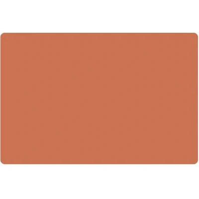 Afbeelding van 4X Placemat Uni Sienna 30x45cm anti slip onderlegger tafeldecoratie placemats kunststof