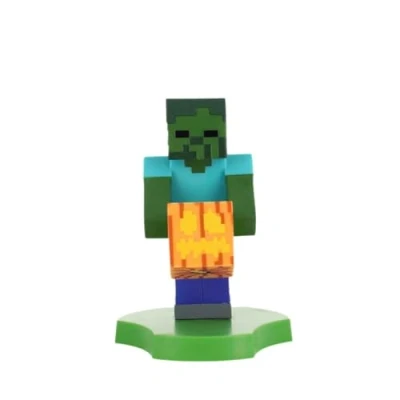 Afbeelding van Minecraft: Zombie Holdems, Mini Cable Guys Phone Stand and Device Holder