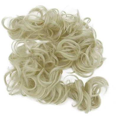 Afbeelding van CAISHA XXL Haarstukje Haarwokkel Opgestoken Volumineus Gekruld Knoet Platina Blond HW8