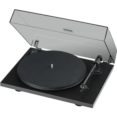 Afbeelding van Pro Ject Primary E Hoogwaardige Platenspeler Retro Vinylspeler Zwart