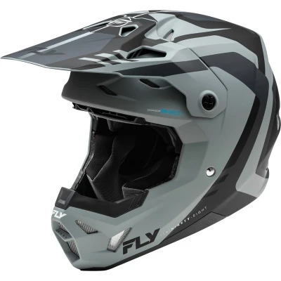 Afbeelding van Fly Racing 2024 Formula CP Krypton Crosshelm Mat Grijs / Zwart maat L