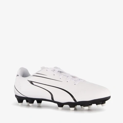 Afbeelding van Puma Vitoria FG kinder voetbalschoenen wit Maat 32 Uitneembare zool