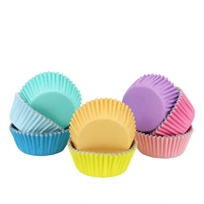 Afbeelding van Cupcake Cups PME Pastel Mix 100 stuks