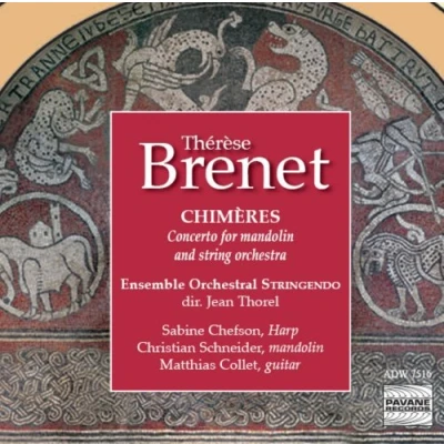 Afbeelding van Ensemble Orchestral Stringendo Brenet: Chimeres, Mandolin Concerto (CD)