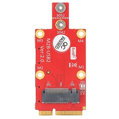 Afbeelding van M.2 naar Mini PCI E Adapter 5G / 4G 3G Draadloos 3042/3052 Key B USB 2.0 Full/Half Converter met SIM kaartsleuf, voor Desktop Laptop PC&#039;s