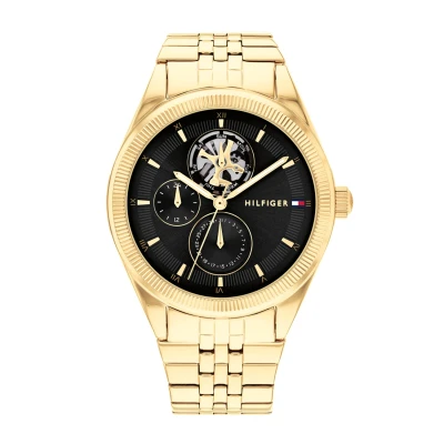 Afbeelding van Tommy Hilfiger dames Monica horloge TH1782717 in de kleur Goud