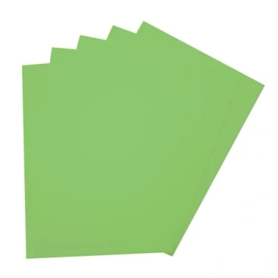 Afbeelding van folia 23551 schuimrubber, 5 vellen, 2 mm, ca. 29 x 40 cm, lichtgroen ideaal voor diverse knutselwerken